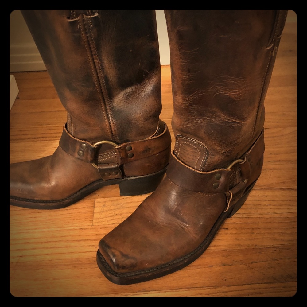 Frye Harness Boots